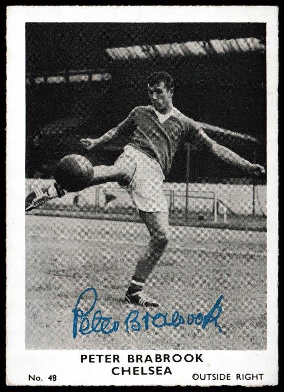 A&BC - 'Footballers (1961/62 - English)' (1961) - Peter Brabrook (Chelsea) A&BC - 'Footballers (1961/62 - English)' (1961) - Peter Brabrook (Chelsea)
