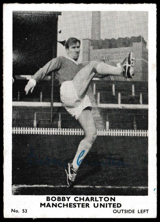 A&BC - 'Footballers (1961/62 - English)' (1961) - Bobby Charlton (Manchester Utd) A&BC - 'Footballers (1961/62 - English)' (1961) - Bobby Charlton (Manchester Utd)