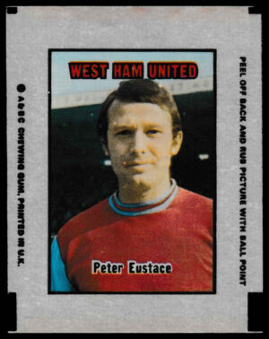 A&BC - 'Football Transparencies' (1970) #21 - Peter Eustace (West Ham United)