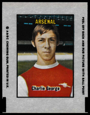 A&BC - 'Football Transparencies' (1970) #23 - Charlie George (Arsenal)