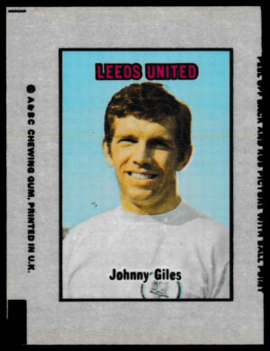 A&BC - 'Football Transparencies' (1970) #24 - John Giles (Leeds United)