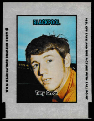 A&BC - 'Football Transparencies' (1970) #29 - Tony Green (Blackpool)