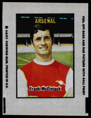 A&BC - 'Football Transparencies' (1970) #48 - Frank McLintock (Arsenal)