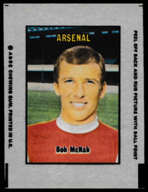 A&BC - 'Football Transparencies' (1970) #49 - Bob McNab (Arsenal)
