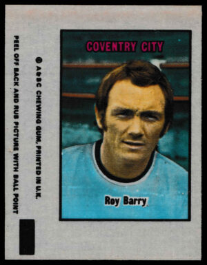 A&BC - 'Football Transparencies' (1970) #4 - Roy Barry (Coventry City) A&BC - 'Football Transparencies' (1970) #4 - Roy Barry (Coventry City)