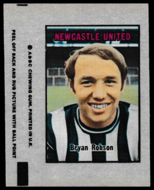 A&BC - 'Football Transparencies' (1970) #62 - Bryan Robson (Newcastle United)
