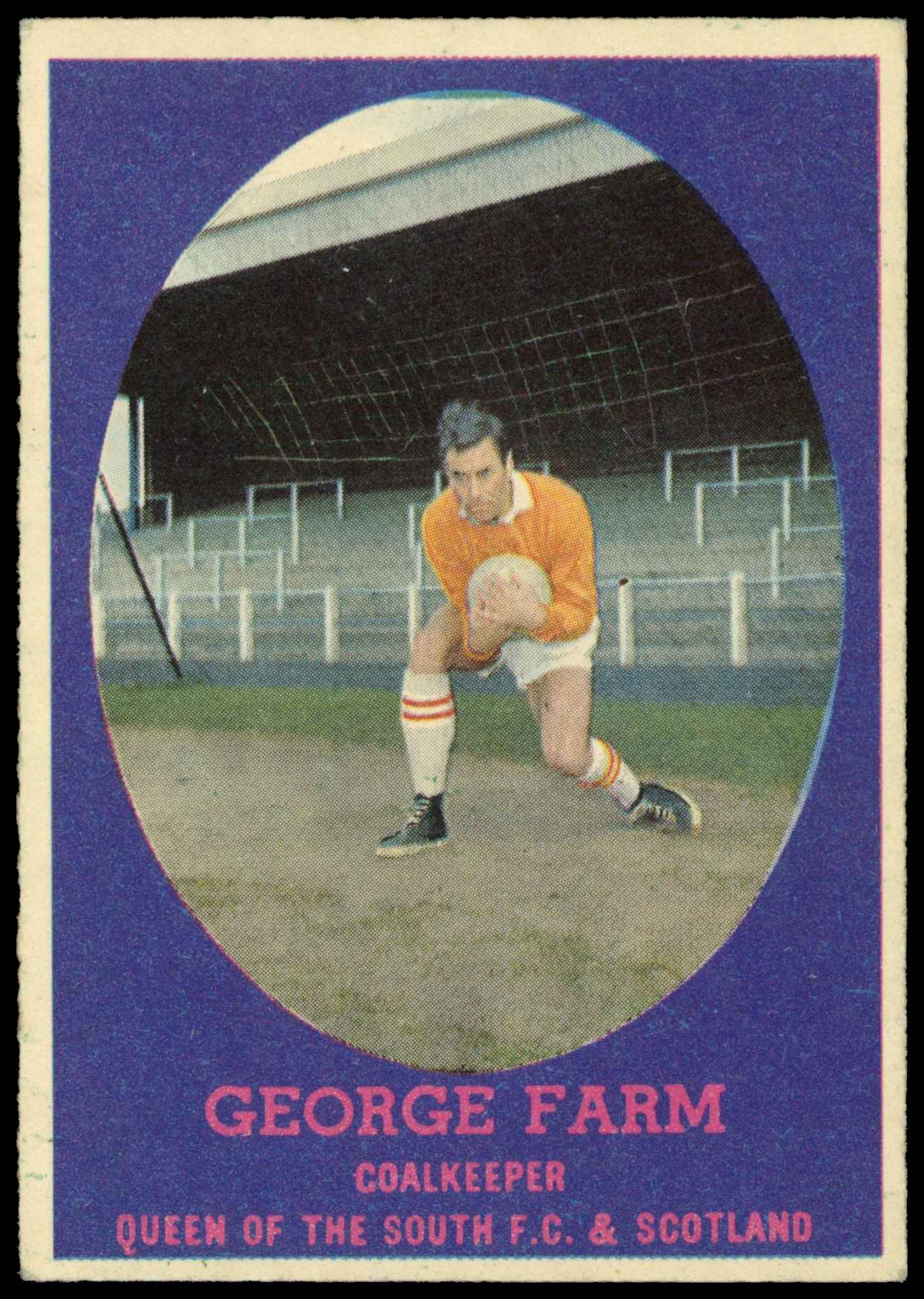 A&BC - George Farm (Queen of the South) - 'Footballers (1963 Scottish)' - (1963) A&BC - George Farm (Queen of the South) - 'Footballers (1963 Scottish)' - (1963)