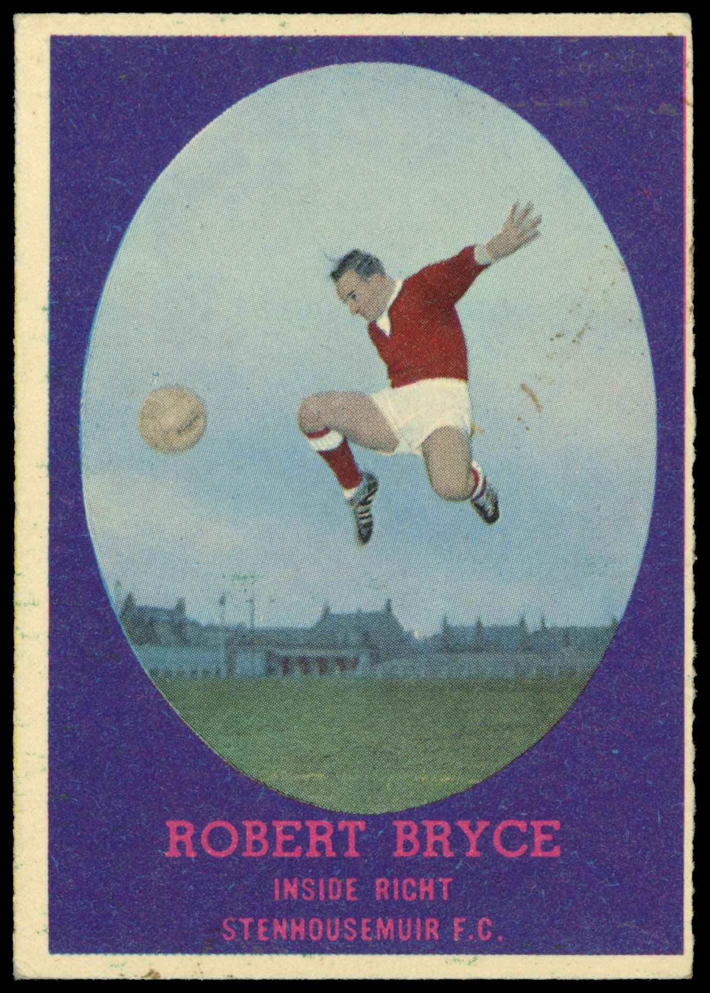A&BC - Robert Bryce (Stenhousemuir) - 'Footballers (1963 Scottish)' - (1963) A&BC - Robert Bryce (Stenhousemuir) - 'Footballers (1963 Scottish)' - (1963)