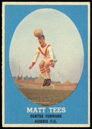 A&BC - Matt Tees (Airdrie) -  'Footballers (1963 Scottish)'  - (1963)