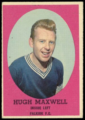 A&BC - Hugh Maxwell (Falkirk) -  'Footballers (1963 Scottish)'  - (1963)