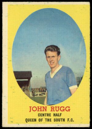 A&BC - John Rugg (Queen of the South) -  'Footballers (1963 Scottish)'  - (1963)
