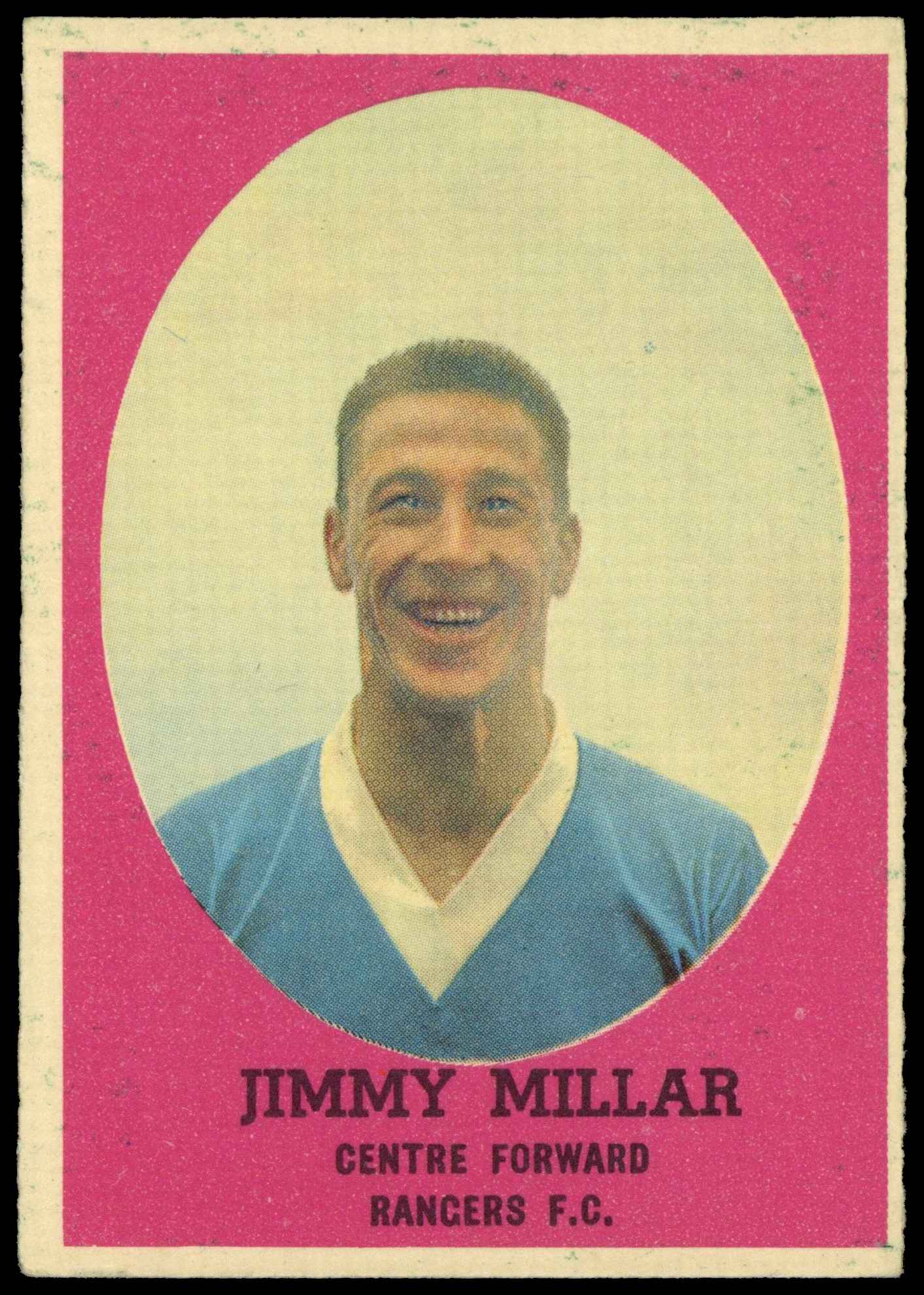 A&BC - Jimmy Millar (Rangers) - 'Footballers (1963 Scottish)' - (1963) A&BC - Jimmy Millar (Rangers) - 'Footballers (1963 Scottish)' - (1963)