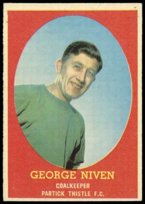 A&BC - George Niven (Partick Thistle) -  'Footballers (1963 Scottish)'  - (1963)