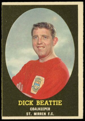 A&BC - Dick Beattie (St Mirren) -  'Footballers (1963 Scottish)'  - (1963)
