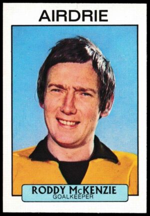 A&BC - 'Footballers (1971/72 - Scottish Series 1)' (1971) - Roddy McKenzie (Airdrie) A&BC - 'Footballers (1971/72 - Scottish Series 1)' (1971) - Roddy McKenzie (Airdrie)