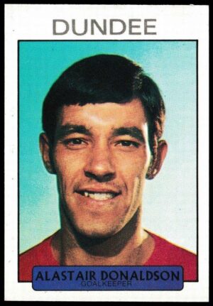 A&BC - 'Footballers (1971/72 - Scottish Series 1)' (1971) - Alastair Donaldson (Dundee) A&BC - 'Footballers (1971/72 - Scottish Series 1)' (1971) - Alastair Donaldson (Dundee)