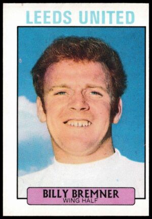 A&BC - 'Footballers (1971/72 - Scottish Series 1)' (1971) - Billy Bremner (Leeds United) A&BC - 'Footballers (1971/72 - Scottish Series 1)' (1971) - Billy Bremner (Leeds United)