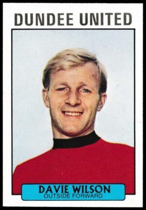 A&BC - 'Footballers (1971/72 - Scottish Series 1)' (1971) - Davie Wilson (Dundee United)