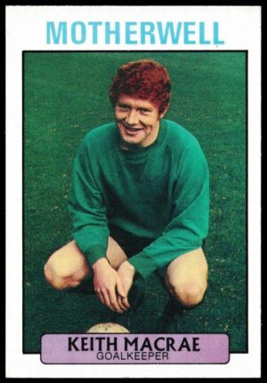 A&BC - 'Footballers (1971/72 - Scottish Series 1)' (1971) - Keith MacRae (Motherwell) A&BC - 'Footballers (1971/72 - Scottish Series 1)' (1971) - Keith MacRae (Motherwell)