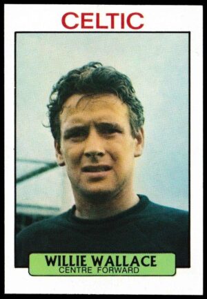 A&BC - 'Footballers (1971/72 - Scottish Series 1)' (1971) - Willie Wallace (Celtic) A&BC - 'Footballers (1971/72 - Scottish Series 1)' (1971) - Willie Wallace (Celtic)