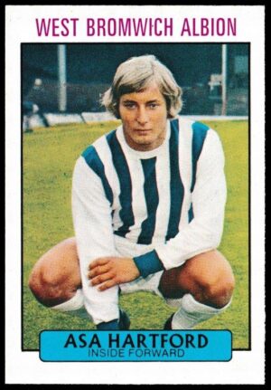 A&BC - 'Footballers (1971/72 - Scottish Series 1)' (1971) - Asa Hartford (West Bromwich Albion)