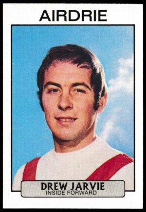 A&BC - 'Footballers (1971/72 - Scottish Series 1)' (1971) - Drew Jarvie (Airdrie) A&BC - 'Footballers (1971/72 - Scottish Series 1)' (1971) - Drew Jarvie (Airdrie)