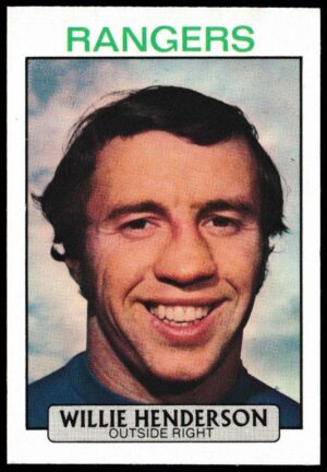 A&BC - 'Footballers (1971/72 - Scottish Series 1)' (1971) - Willie Henderson (Rangers) A&BC - 'Footballers (1971/72 - Scottish Series 1)' (1971) - Willie Henderson (Rangers)