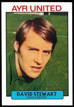 A&BC - 'Footballers (1971/72 - Scottish Series 1)' (1971) - David Stewart (Ayr United)
