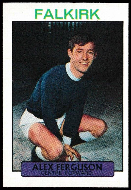 A&BC - 'Footballers (1971/72 - Scottish Series 1)' (1971) - Alex Ferguson (Falkirk) A&BC - 'Footballers (1971/72 - Scottish Series 1)' (1971) - Alex Ferguson (Falkirk)
