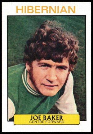 A&BC - 'Footballers (1971/72 - Scottish Series 1)' (1971) - Joe Baker (Hibernian) A&BC - 'Footballers (1971/72 - Scottish Series 1)' (1971) - Joe Baker (Hibernian)