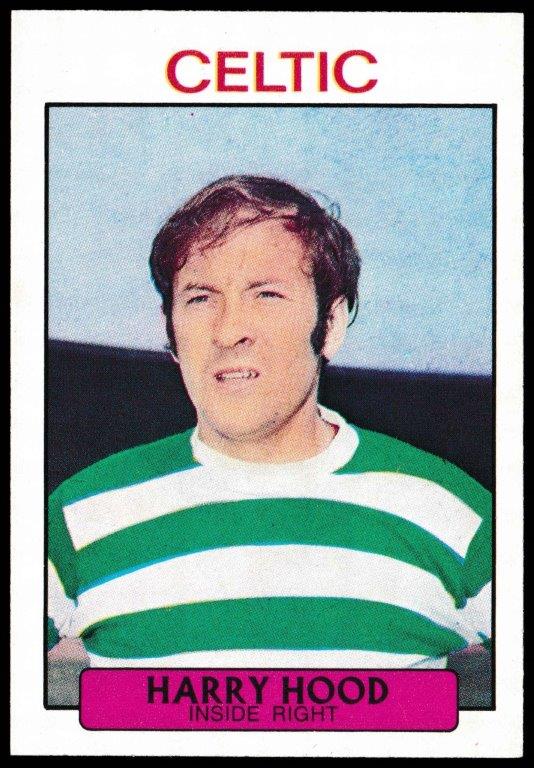 A&BC - 'Footballers (1971/72 - Scottish Series 1)' (1971) - Harry Hood (Celtic) A&BC - 'Footballers (1971/72 - Scottish Series 1)' (1971) - Harry Hood (Celtic)