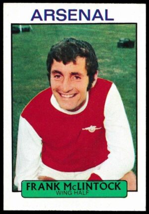 A&BC - 'Footballers (1971/72 - Scottish Series 1)' (1971) - Frank McLintock (Arsenal) A&BC - 'Footballers (1971/72 - Scottish Series 1)' (1971) - Frank McLintock (Arsenal)