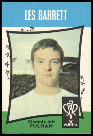 A&BC - 'Football Star Players' (1967) -  Les Barrett (Fulham)