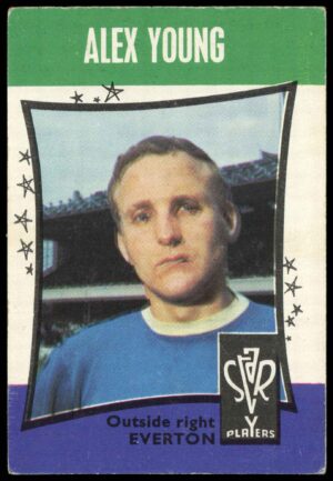 A&BC - 'Football Star Players' (1967) - Alex Young (Everton) A&BC - 'Football Star Players' (1967) - Alex Young (Everton)