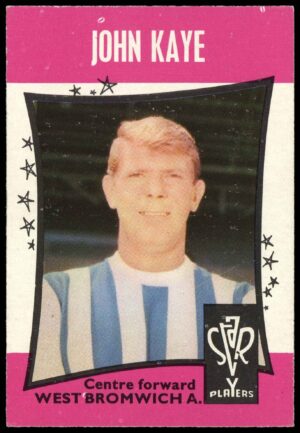 A&BC - 'Football Star Players' (1967) -  John Kaye (West Bromwich Albion)