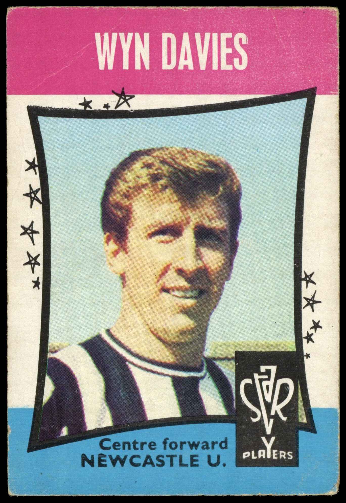 A&BC - 'Football Star Players' (1967) - Wyn Davies (Newcastle United) A&BC - 'Football Star Players' (1967) - Wyn Davies (Newcastle United)
