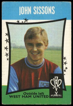 A&BC - 'Football Star Players' (1967) -  John Sissons (West Ham United)