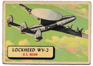 A&BC - 'Planes (B)' (1958) - Card #10 - Lockheed WV-2