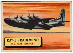 A&BC - 'Planes (B)' (1958) - Card #104 - R3Y-2 Tradewind