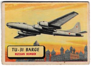 A&BC - 'Planes (B)' (1958) - Card #118 - TU-31 Barge
