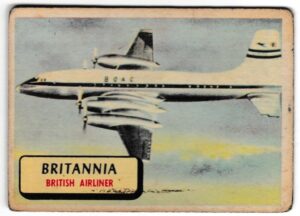 A&BC - 'Planes (B)' (1958) - Card #26 - Britannia