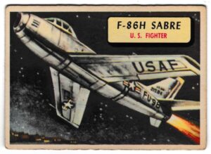 A&BC - 'Planes (B)' (1958) - Card #29 - F-86H Sabre