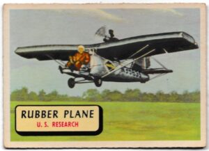 A&BC - 'Planes (B)' (1958) - Card #38 - Rubber Plane