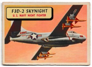 A&BC - 'Planes (B)' (1958) - Card #47 - F3D-2 Skynight