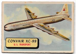 A&BC - 'Planes (B)' (1958) - Card #54 - Convair XC-99