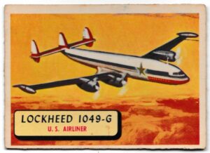 A&BC - 'Planes (B)' (1958) - Card #55 - 1049G Super Constellation