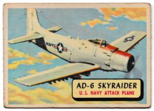 A&BC - 'Planes (B)' (1958) - Card #8 - AD-6 Skyraider