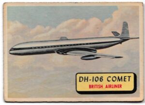A&BC - 'Planes (B)' (1958) - Card #81 - DH-106 Comet