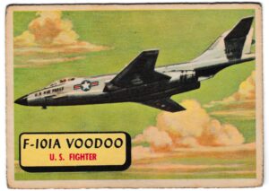 A&BC - 'Planes (B)' (1958) - Card #90 - F-101-A Voodoo