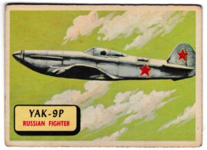 A&BC - 'Planes (B)' (1958) - Card #94 - Yak-9P